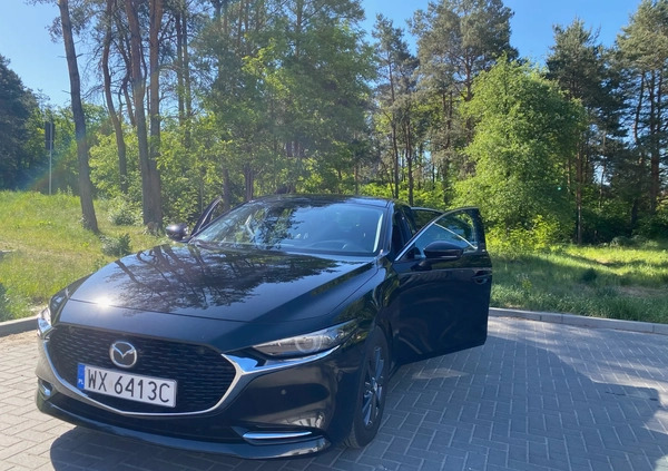 Mazda 3 cena 87900 przebieg: 68146, rok produkcji 2019 z Warszawa małe 781